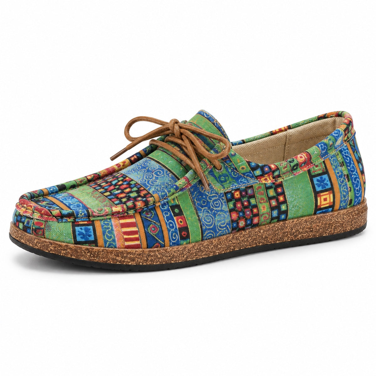 Elena – Women's Comfort Sneakers in Green
