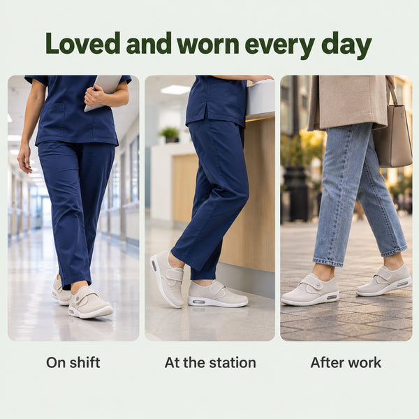 Ella – Women's Nursing Shoes, worn every day