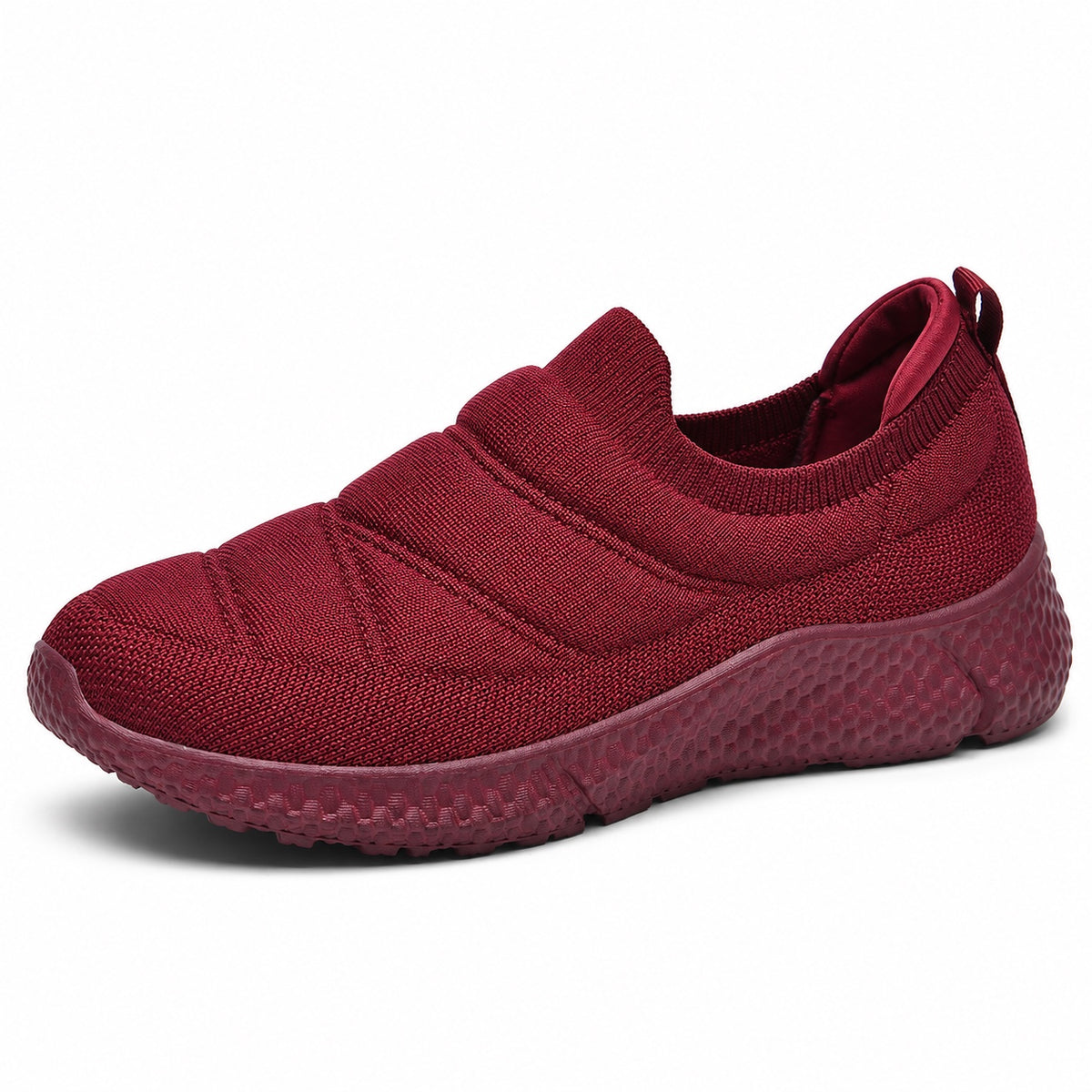 Eloise – Women's Wide Toe Box Shoes in wine red