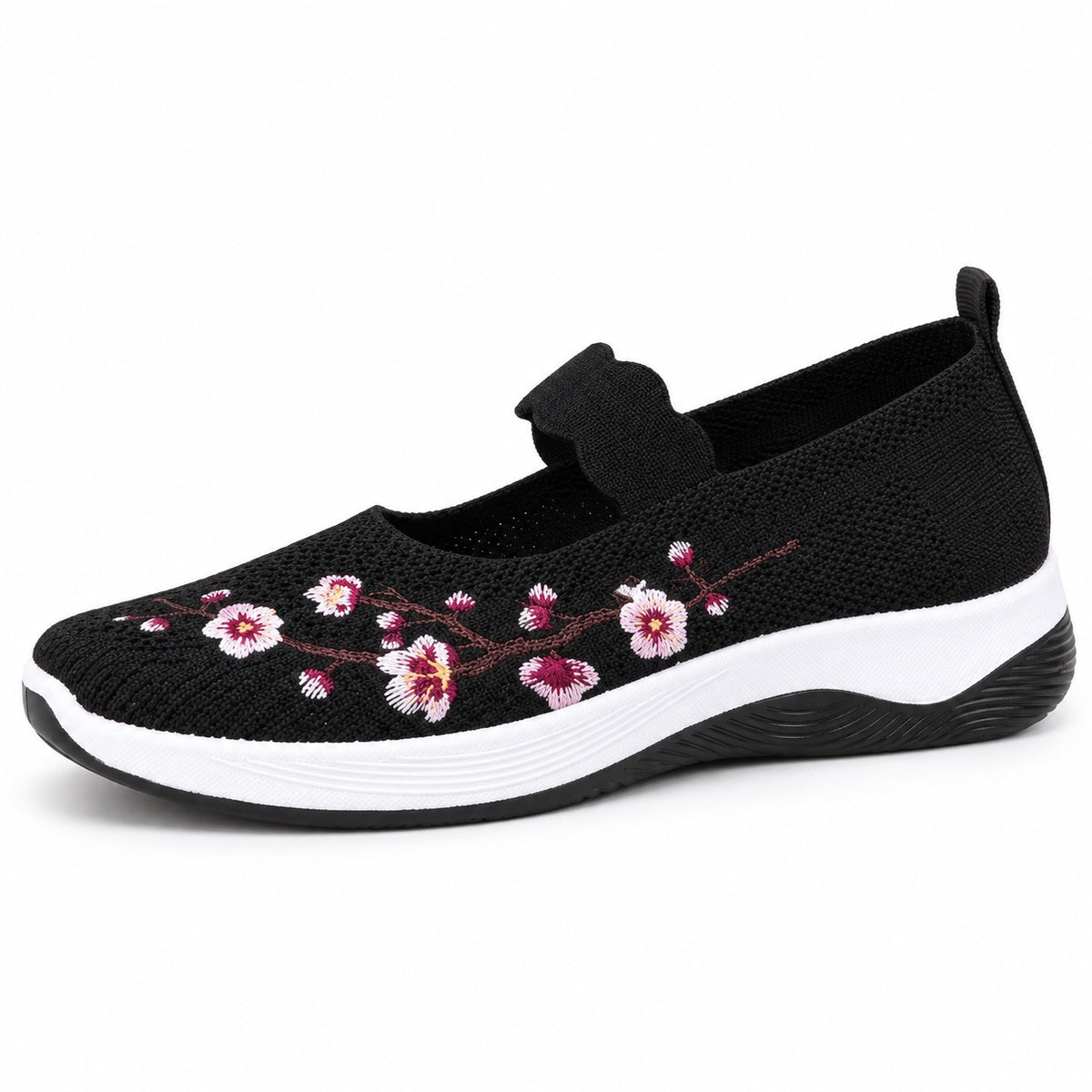 Emerson – Unisex Arch Support Shoes in Black