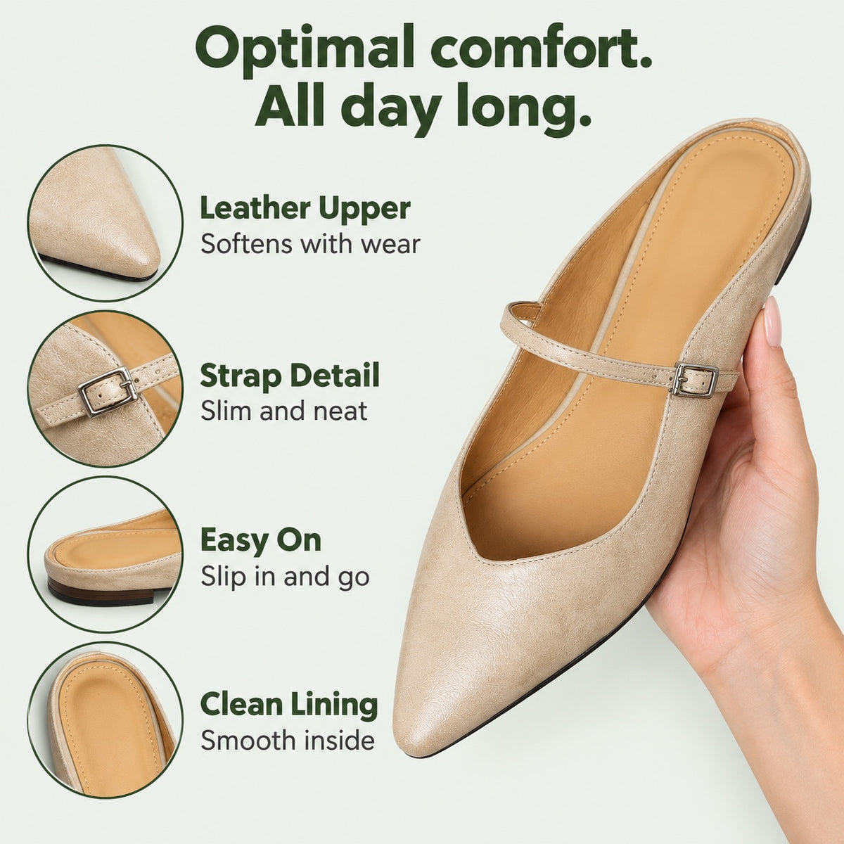 Emery – Women's Orthopedic Shoes, features