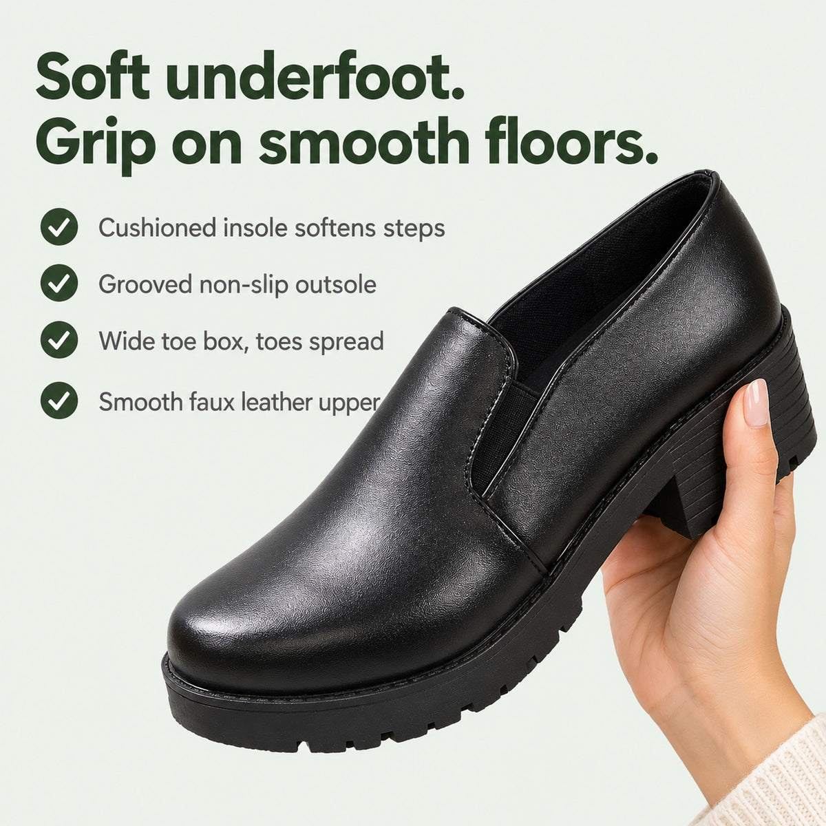 Emily – Women's Nursing Loafers, key benefits