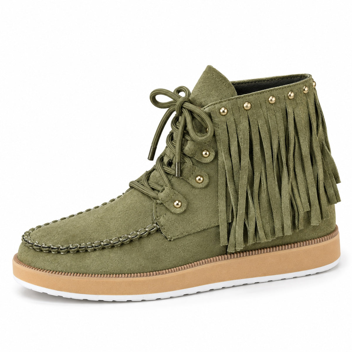 Emma – Women's Comfort Boots in Green