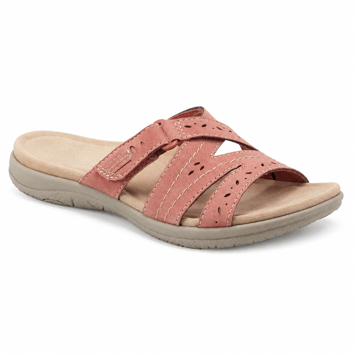 Esther – Women's Wide Toe Box Sandals in Pink