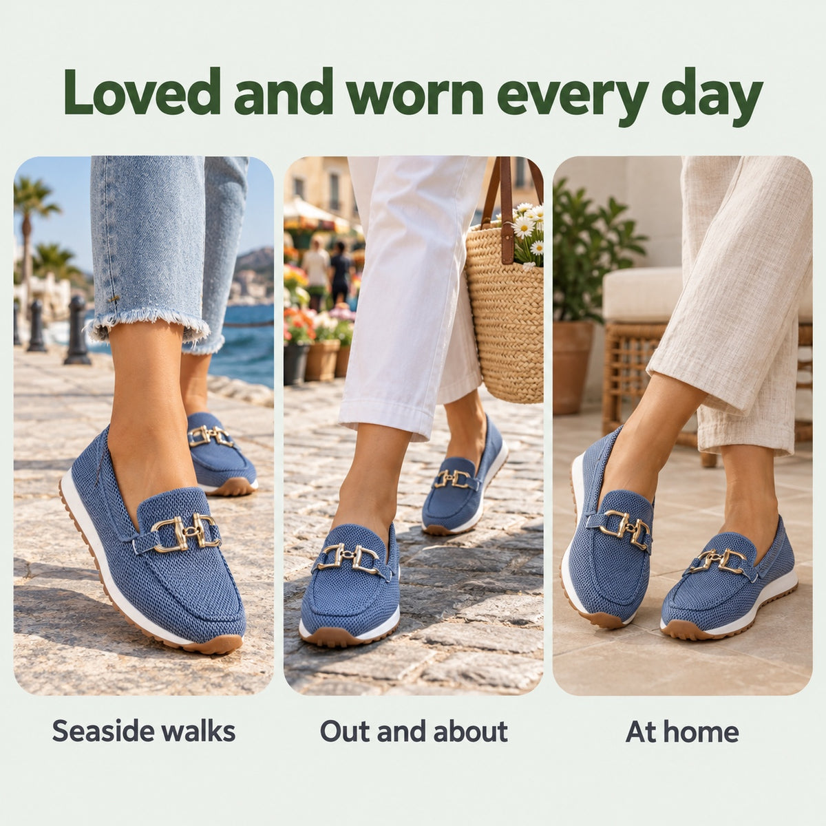 Evelyn – Women's Orthopedic Loafers, worn every day