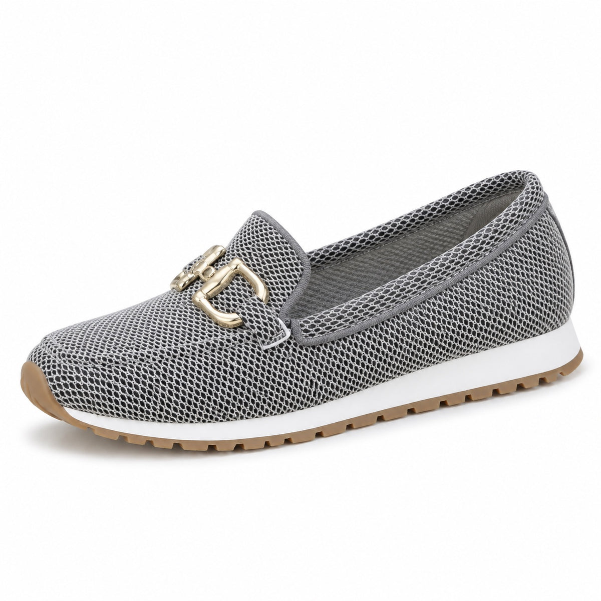 Evelyn – Women's Orthopedic Loafers in Gray