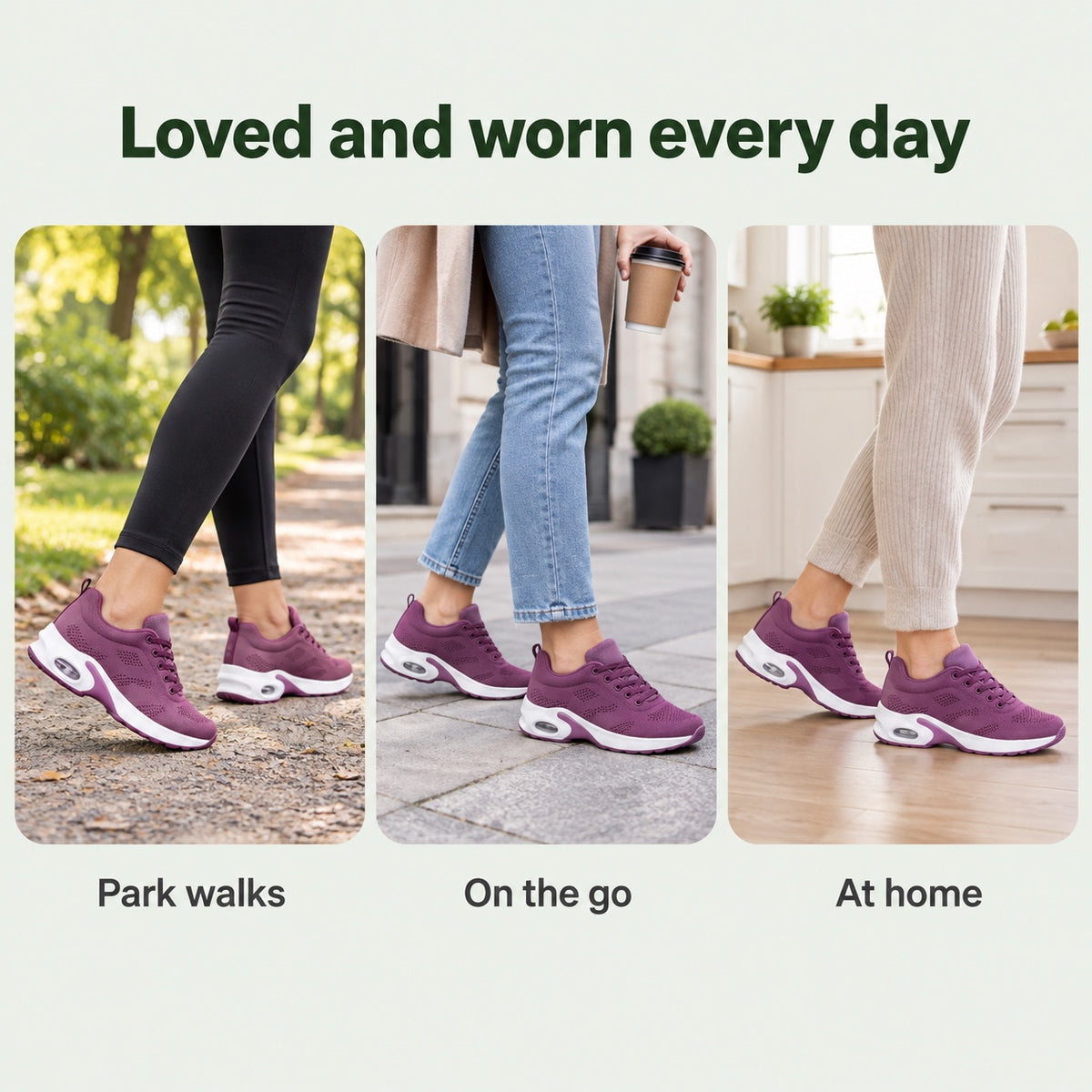 Fannie – Women's Arch Support Shoes, worn every day