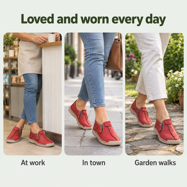 Felicia – Women's Non-Slip Sneakers, worn every day