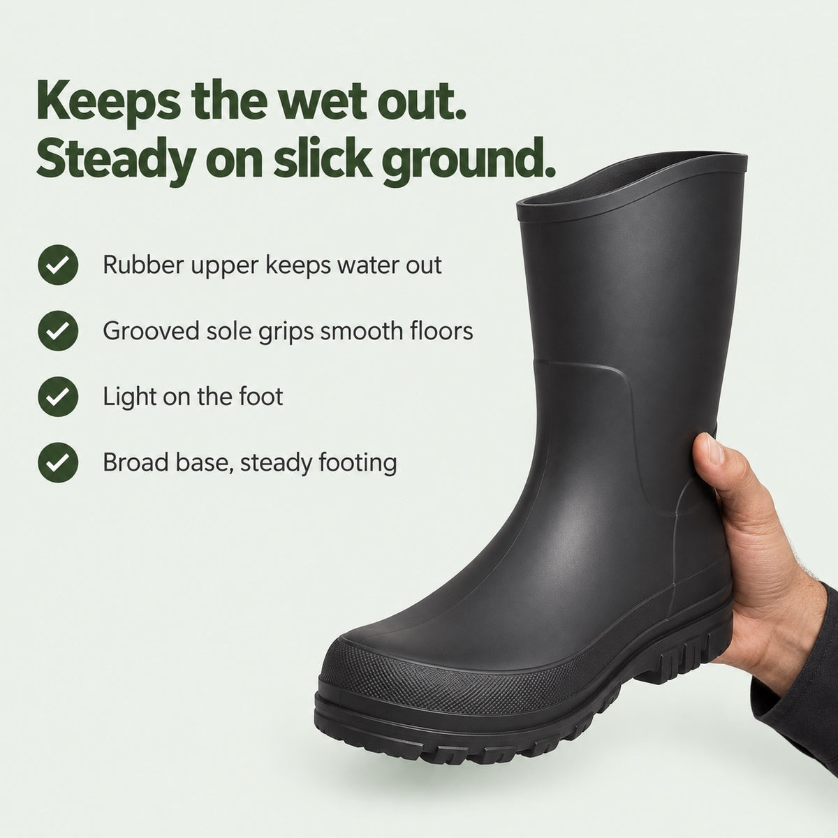 Felix – Men's Wide Calf Boots, key benefits