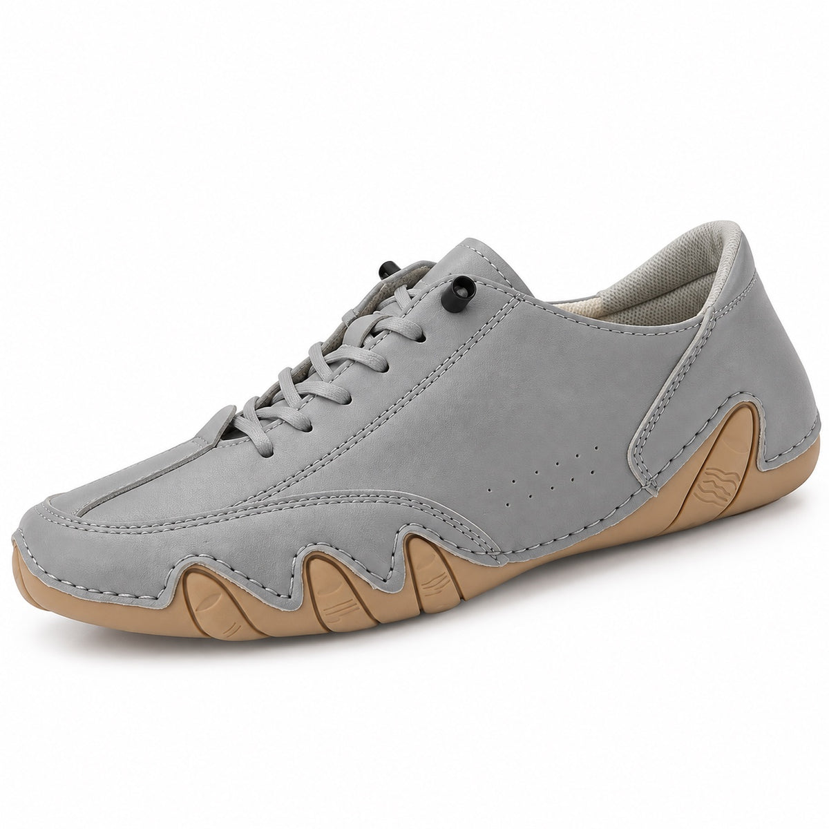 Fisher – Unisex Barefoot Shoes in Grey