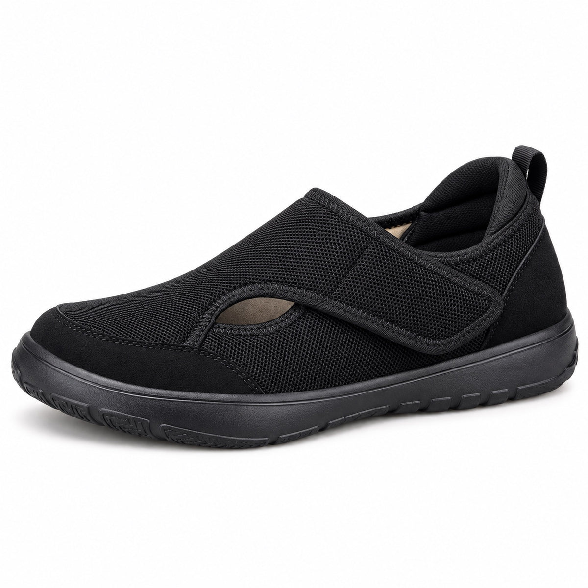 Florence – Women's Wide Toe Box Sneakers in Black