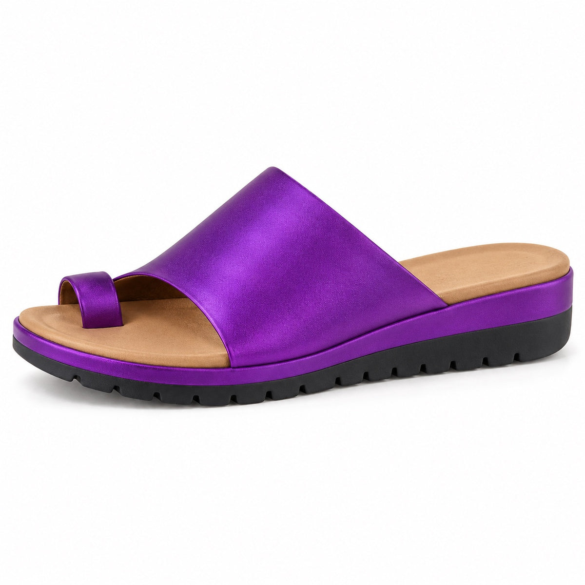 Frankie – Women's Comfortable Sandals in Purple