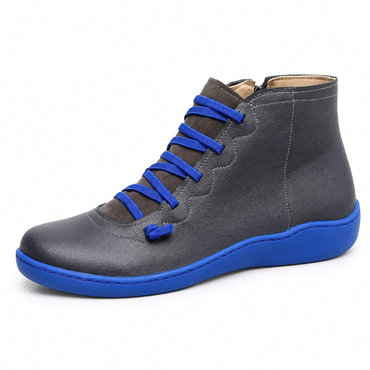 Freda – Women's Comfort Boots in Blue
