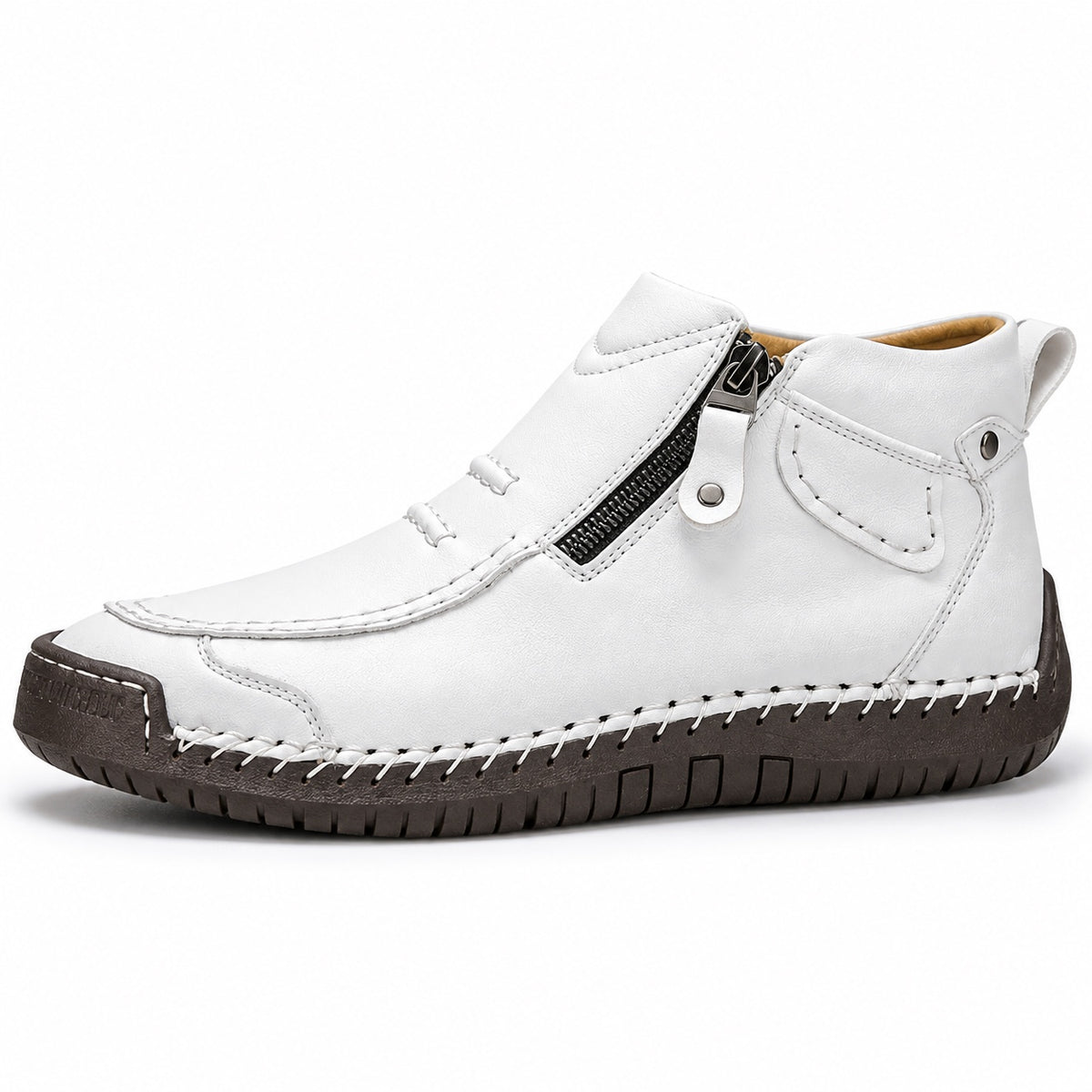 Fredrick – Men's Arch Support Shoes in White