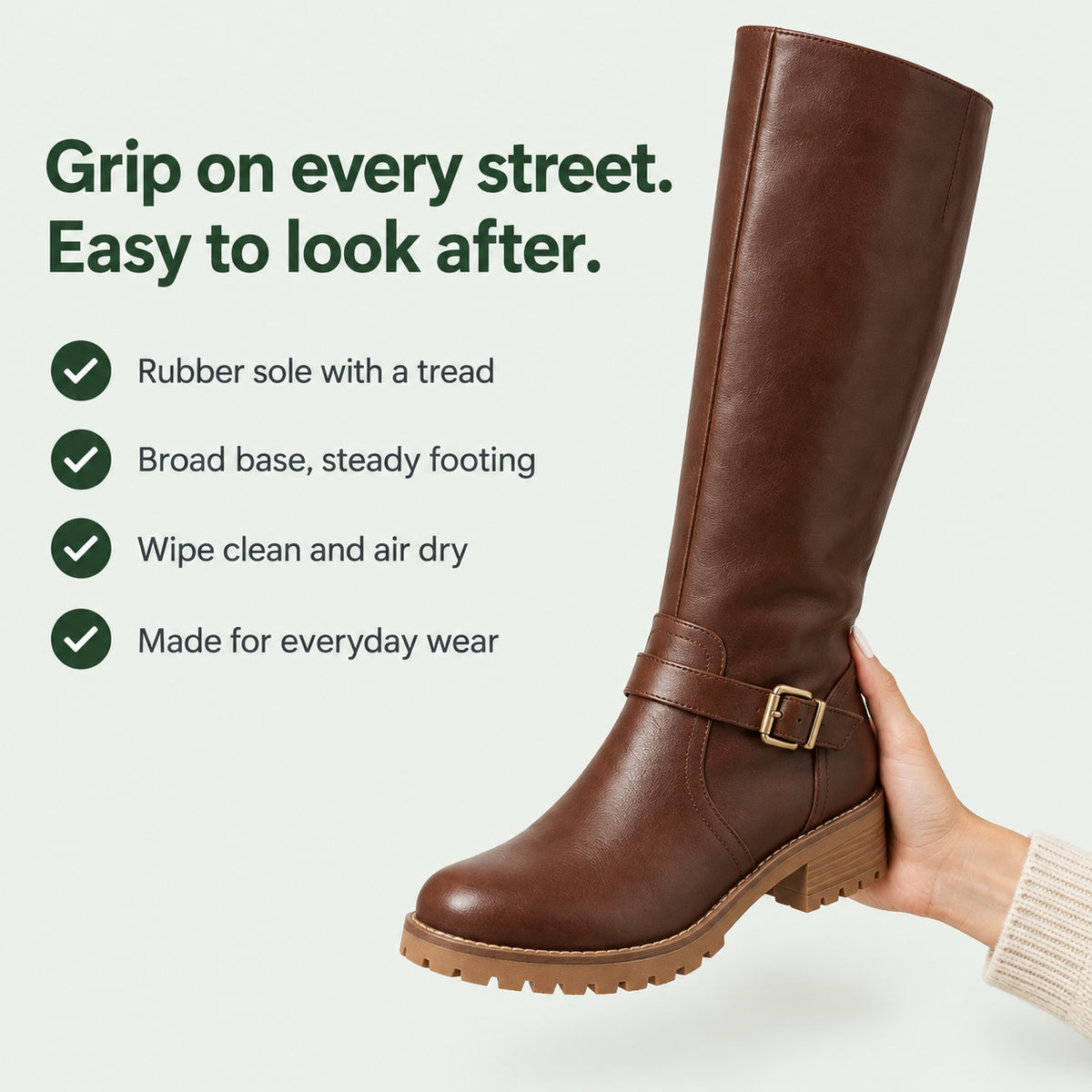 French – Women's Comfort Boots, key benefits