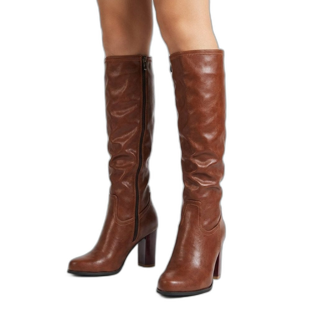 Marilyn – Women's Wide Calf Boots with a Roomy Shaft