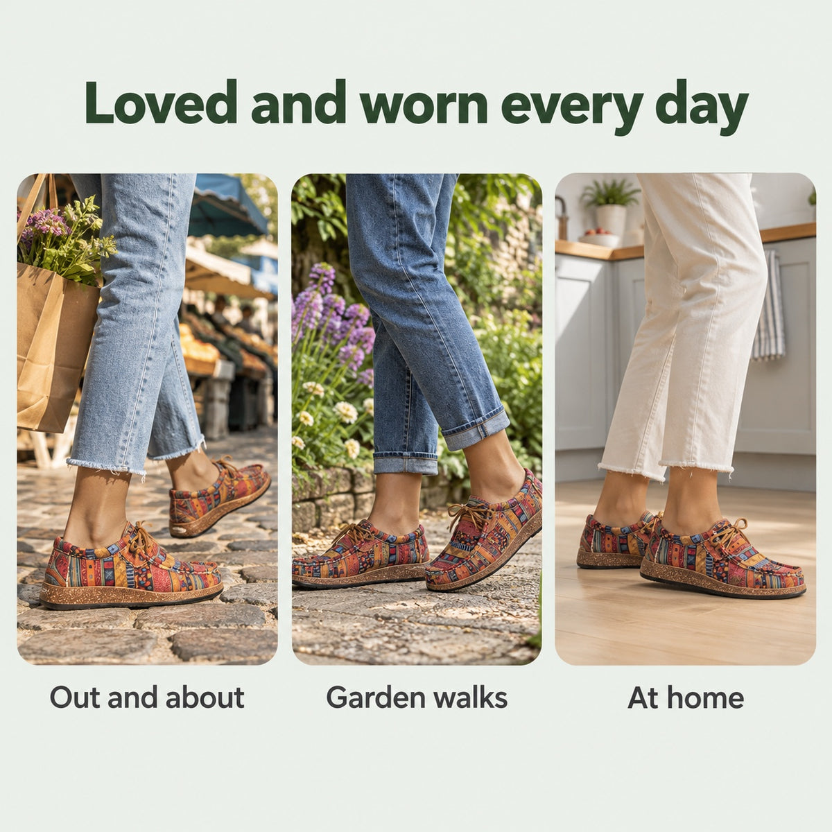 Garza – Women's Orthopedic Sneakers, worn every day