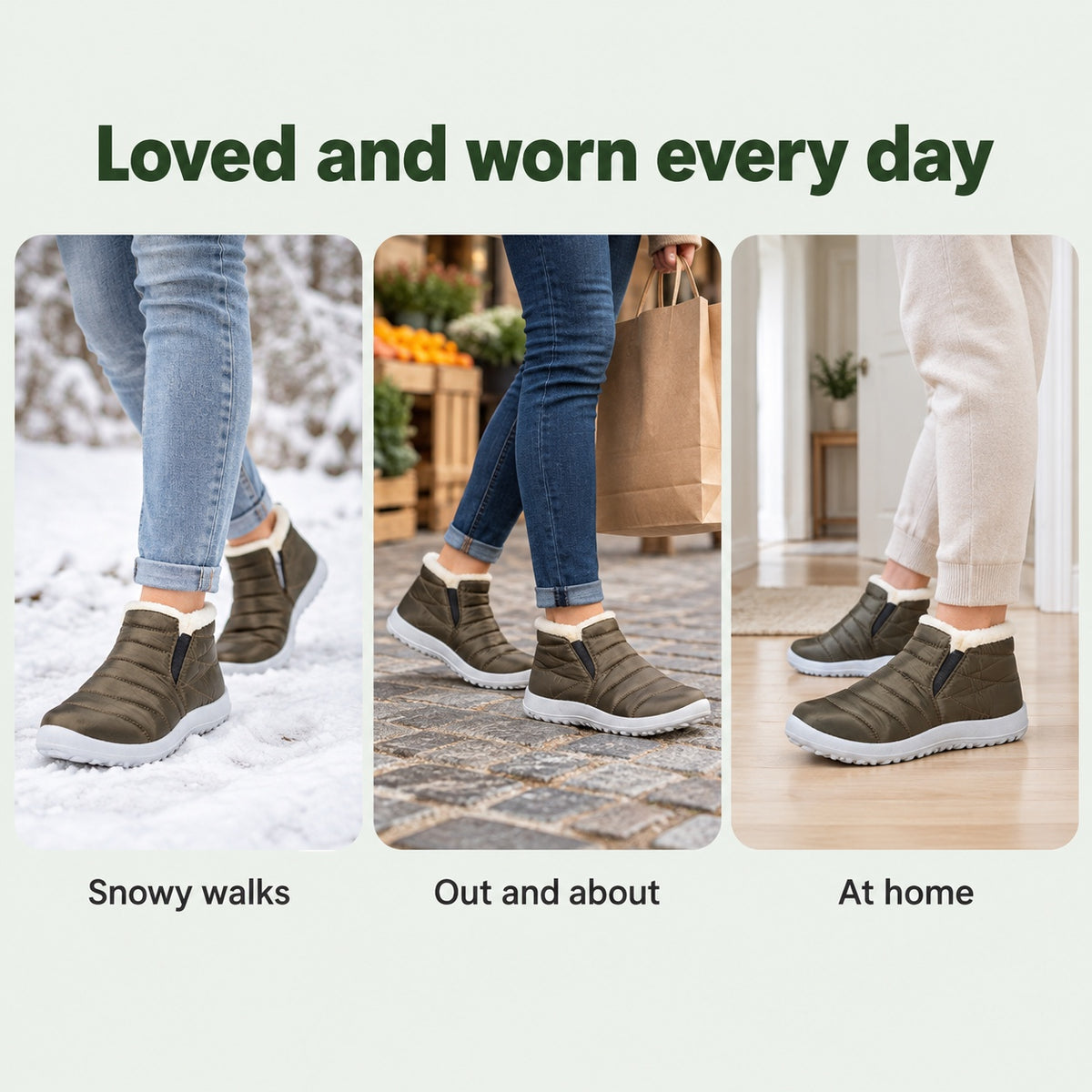 Geraldine – Women's Comfort Boots, worn every day