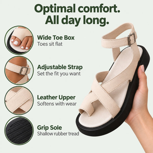 Gibbs – Unisex Wide Toe Box Sandals, features
