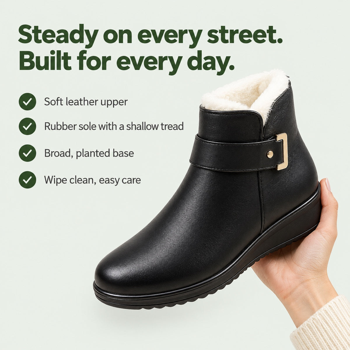 Gibson – Women's Comfort Boots, key benefits