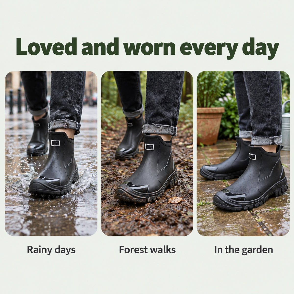 Gilbert – Men's Comfort Boots, worn every day