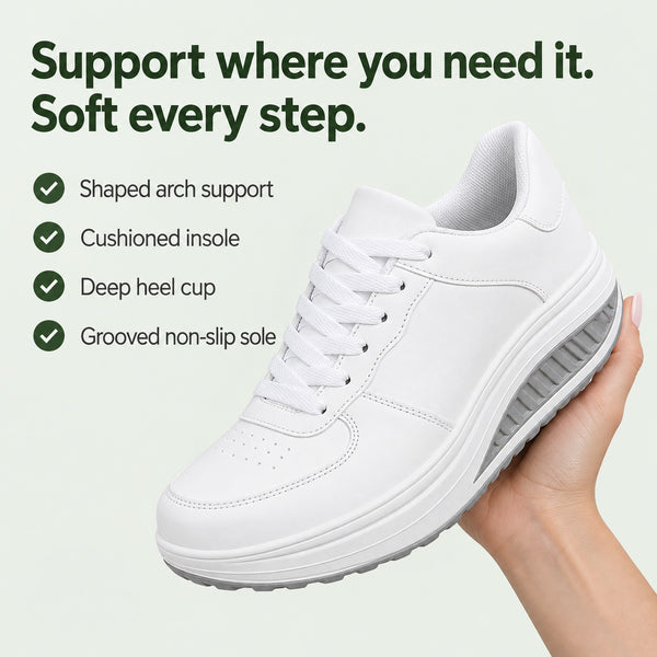 Ginger – Women's Arch Support Sneakers, key benefits