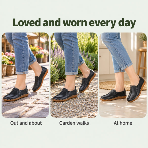 Goodman – Women's Wide Toe Box Shoes, worn every day