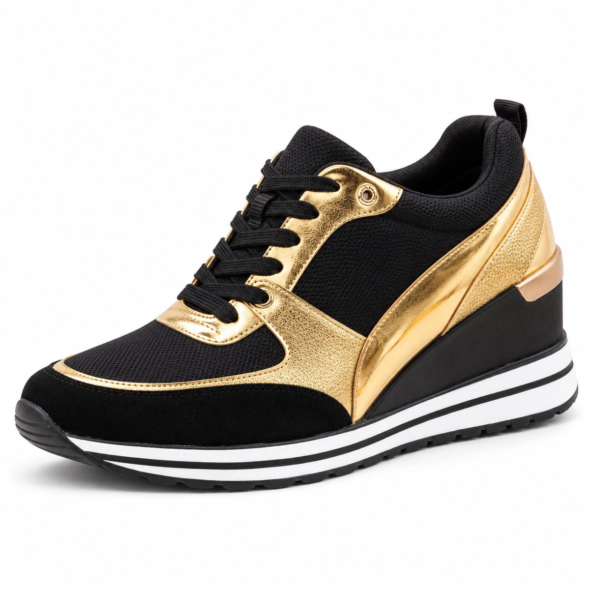 Grace – Women's Arch Support Sneakers in Gold