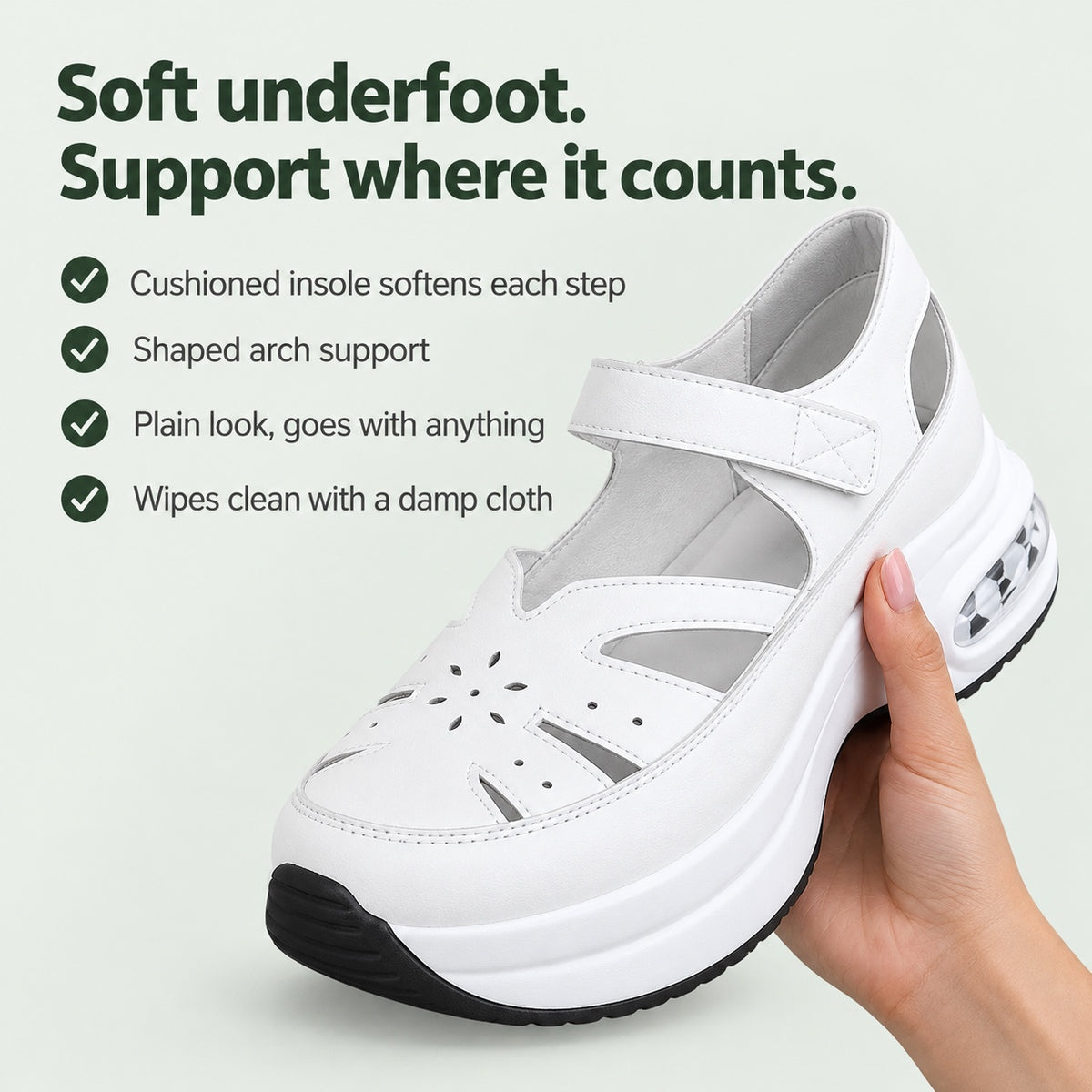 Greene – Women's Orthopedic Shoes, key benefits