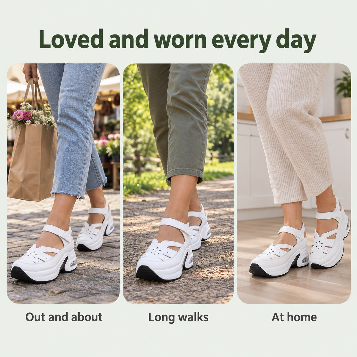 Greene – Women's Orthopedic Shoes, worn every day
