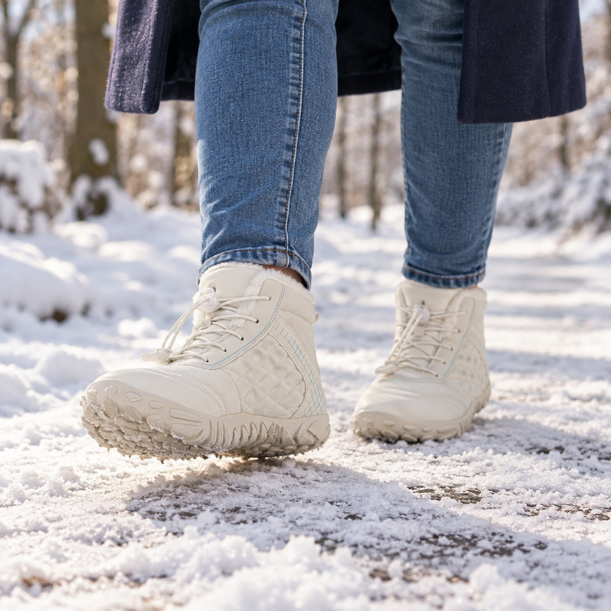 Hadley – Unisex Comfort Boots, worn on a walk