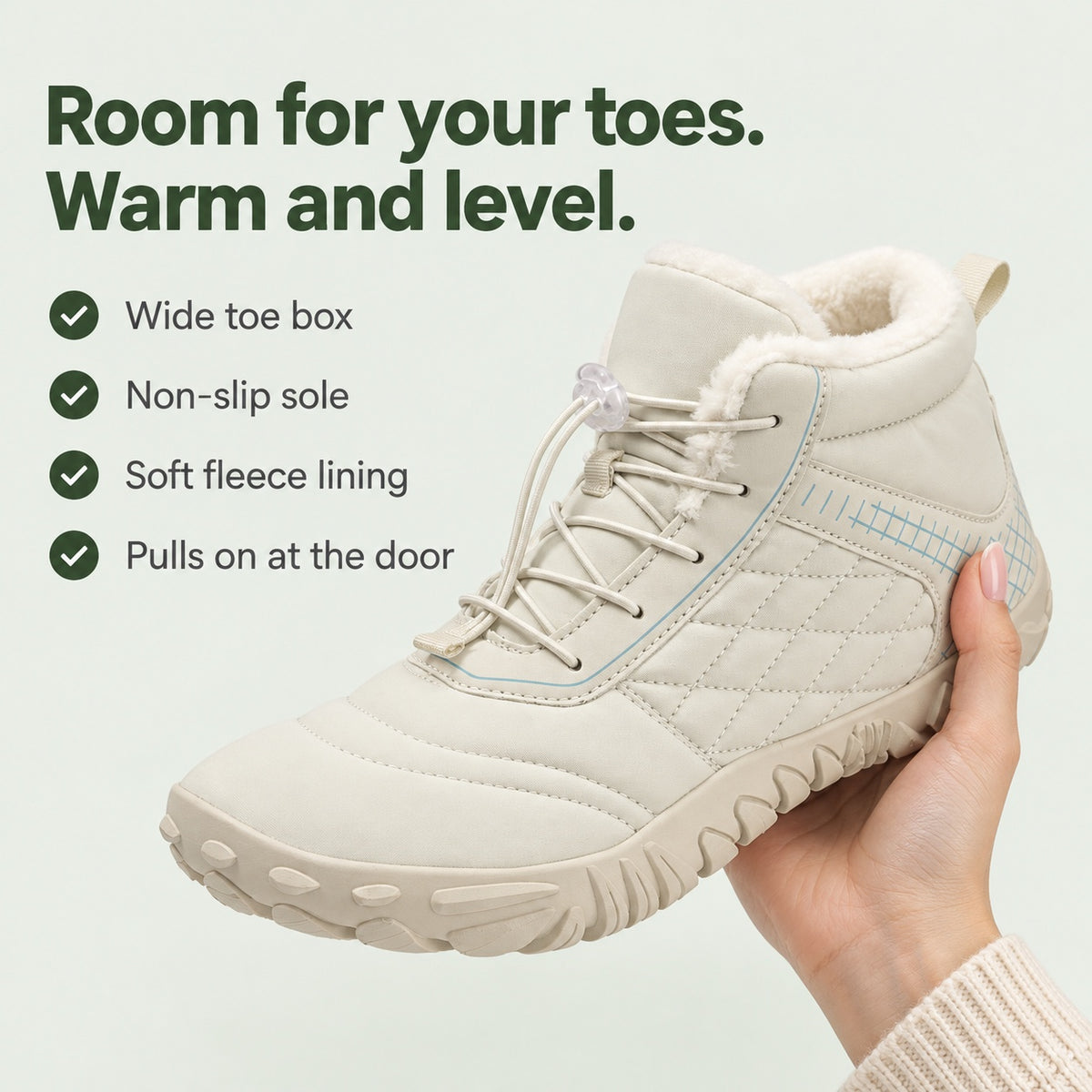 Hadley – Unisex Comfort Boots, key benefits