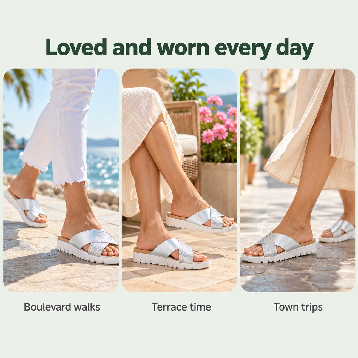 Hamilton – Unisex Wide Toe Box Sandals, worn every day
