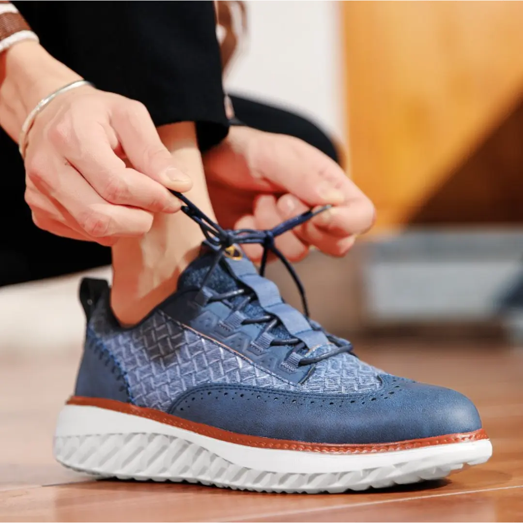 Men's Hand-Stitched Hybrid Sneakers