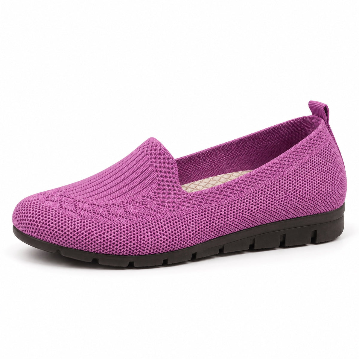 Hannah – Women's Arch Support Loafers in Purple