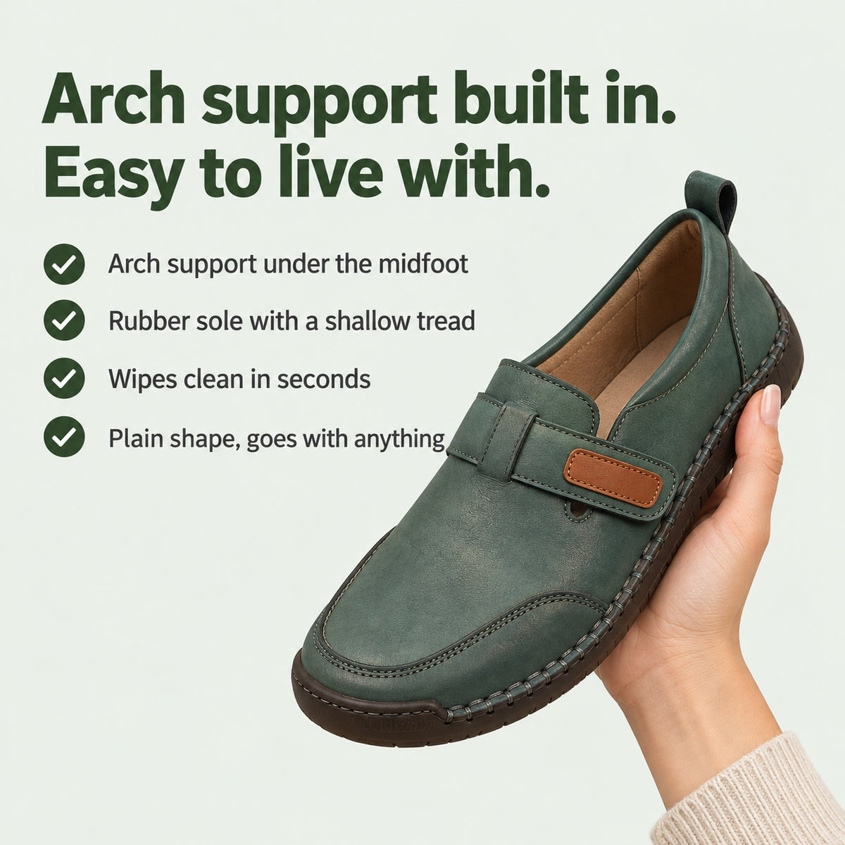 Hansen – Women's Orthopedic Loafers, key benefits