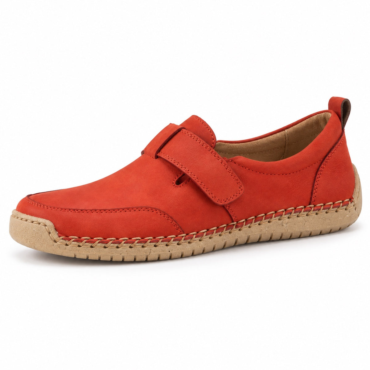 Hansen – Unisex Orthopedic Loafers in Orange
