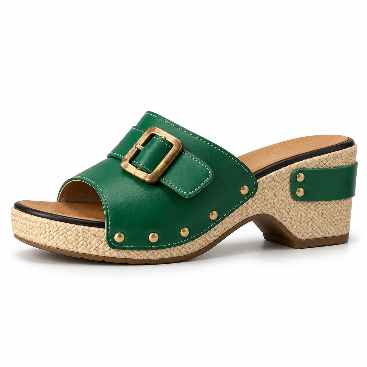Hawkins – Unisex Comfortable Sandals in Emerald Green