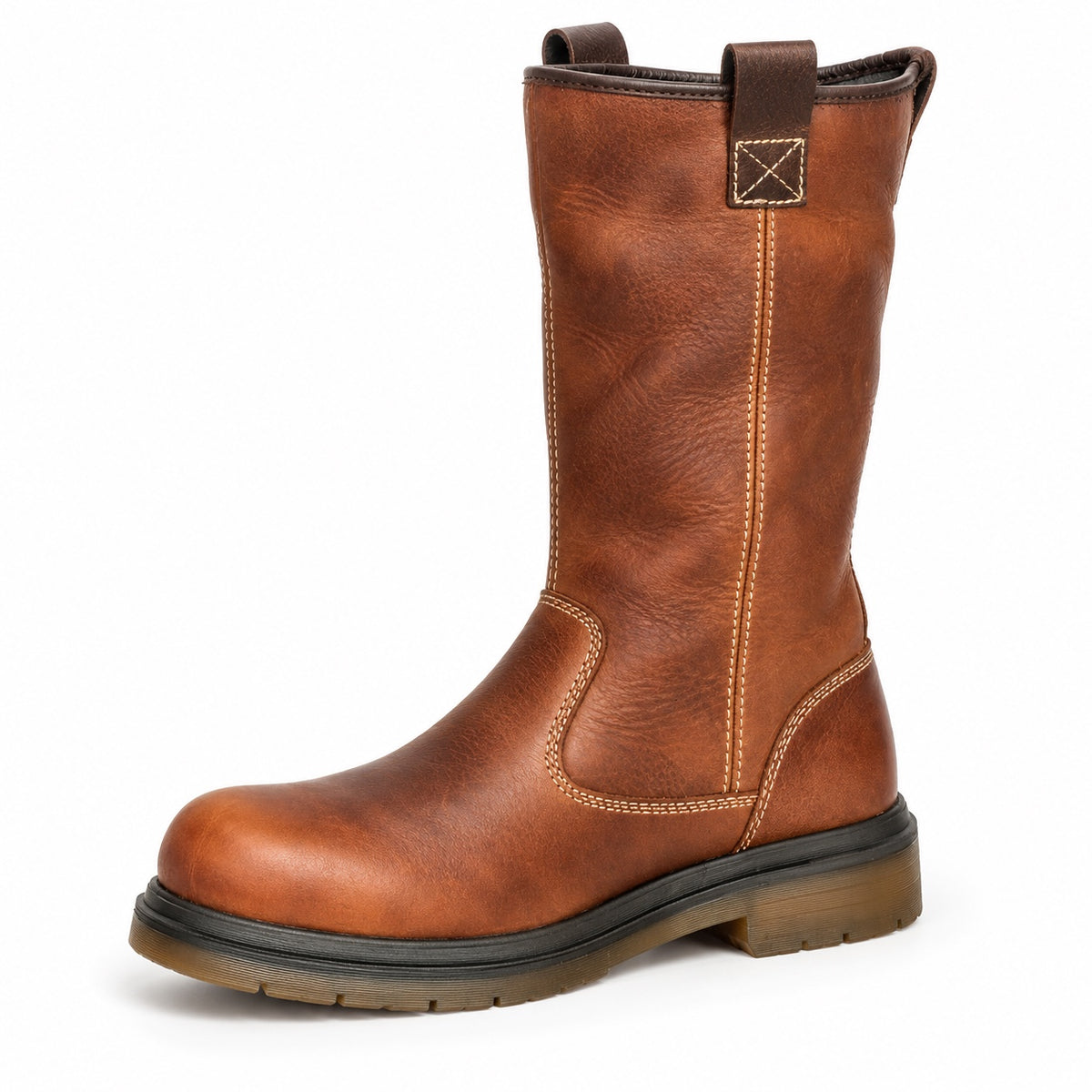 Heather – Women's Wide Calf Boots in Brown
