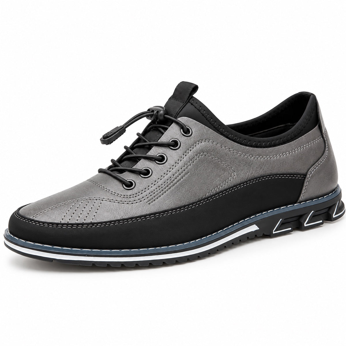 Herman – Men's Non-Slip Shoes in Stone Gray