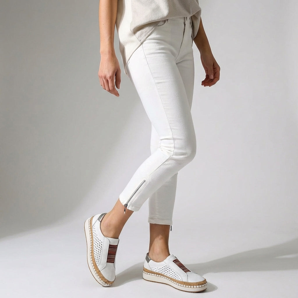 Orthopedic Slip On Platform Loafers with Supportive Suede Upper