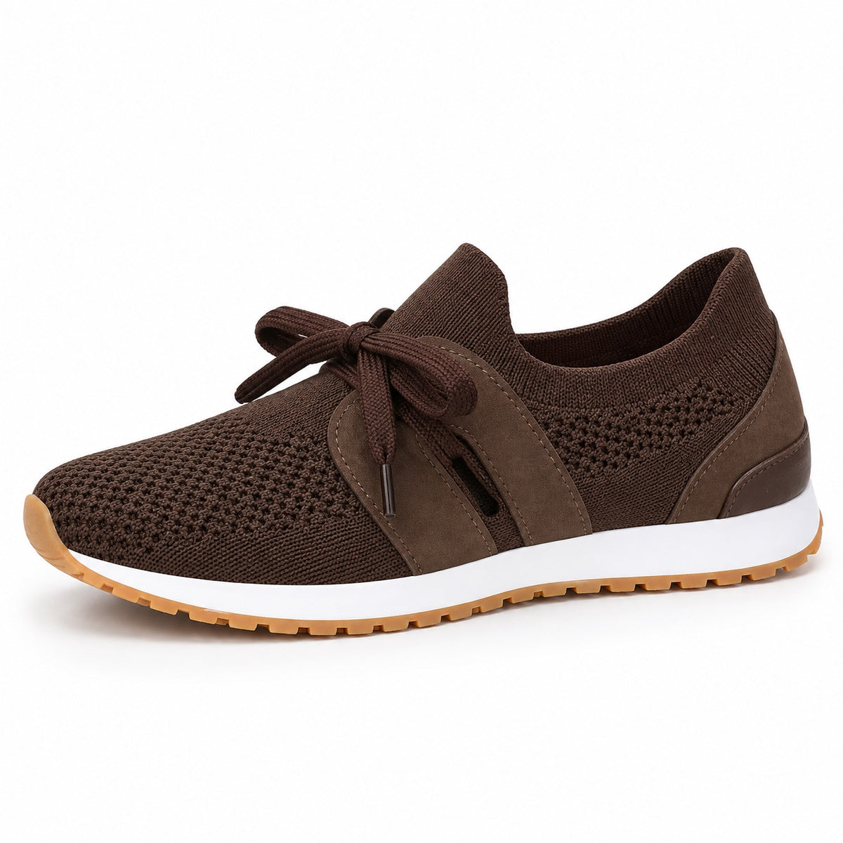 Hollis – Unisex Orthopedic Sneakers in Brown