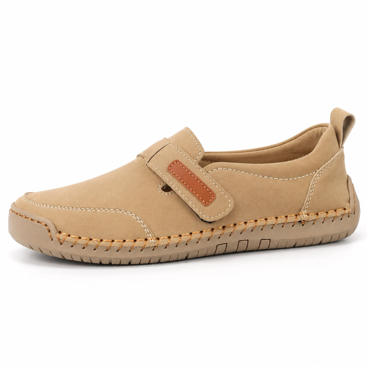 Hope – Women's Wide Toe Box Flats in Khaki
