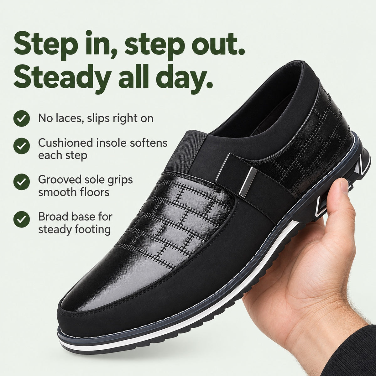 Howard – Men's Non-Slip Shoes, key benefits