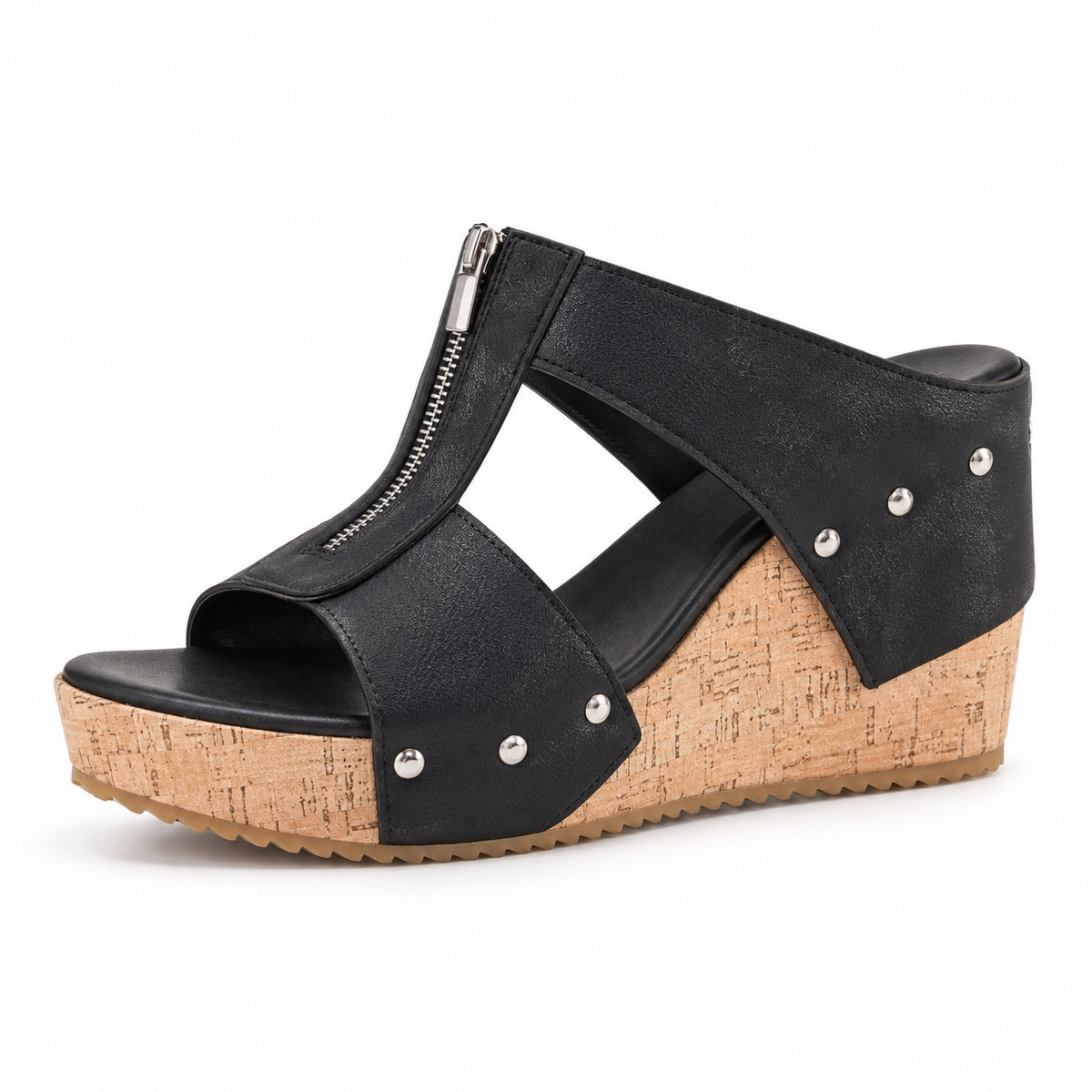 Huff – Unisex Wide Toe Box Sandals in Black (Almost sold out)