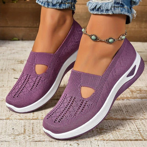 Lightweight Slip On Shoes, Breathable Comfort Shoes for Walking and Daily Use
