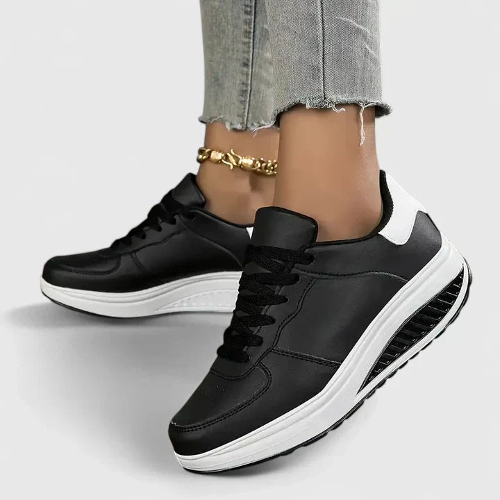 Olya | Lace-Up Platform Sneakers for Women