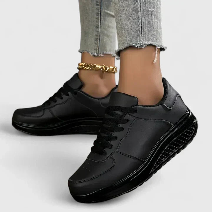 Olya | Lace-Up Platform Sneakers for Women
