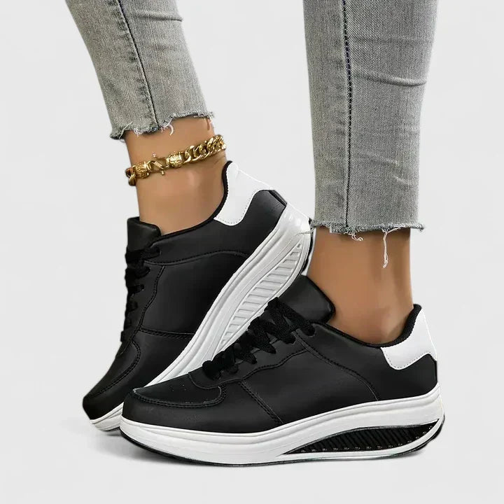 Olya | Lace-Up Platform Sneakers for Women