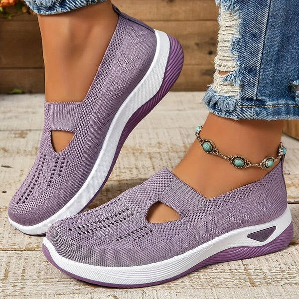 Lightweight Slip On Shoes, Breathable Comfort Shoes for Walking and Daily Use